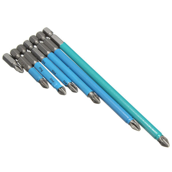 Magnetic Hex Screwdriver Bit Set | 25-150mm Long | Anti Slip Torx PH2 - Image 4